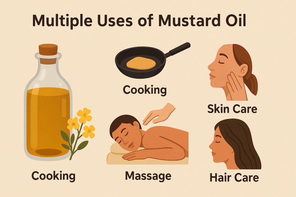 benefits of sarso oil